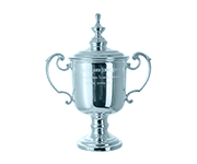 La coppa per il vincitore degli US Open