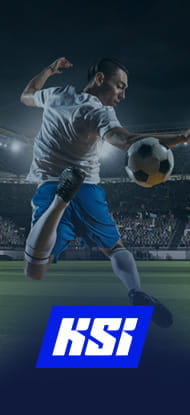 Un calciatore fa un colpo di tacco e il logo della Úrvalsdeild