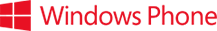 Il logo stilizzato di Windows Phone