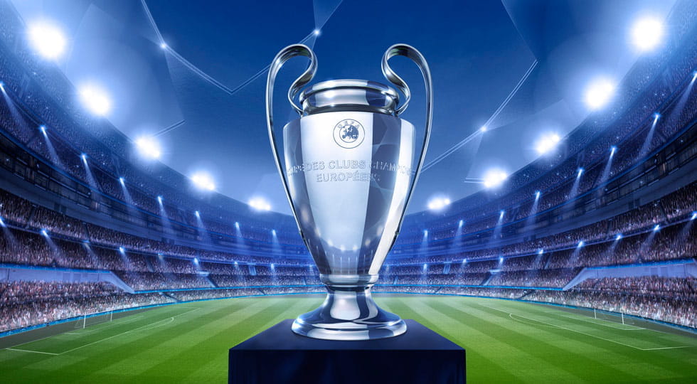 Il trofeo della Champions League