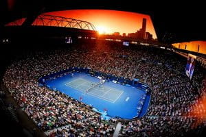 Un campo degli Australian Open 2018