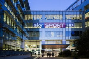 Immagine della sede di Sky Sport