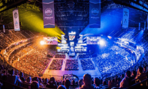 Un'arena di gioco eSports