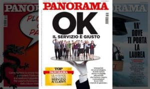 La copertina di Panorama con la ricerca sul servizio clienti dei bookmaker