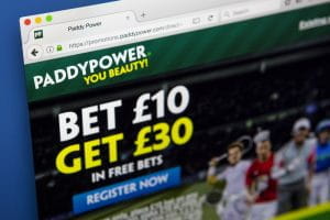 Il sito di Paddy Power