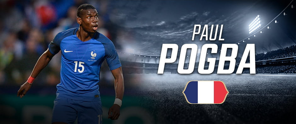 Paul Pogba con la maglia della Francia