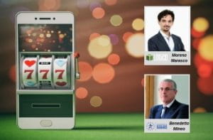 Smartphone slot machine per gioco online, Moreno Marasco, logo LOGiCO, Benedetto Mineo, logo ADM