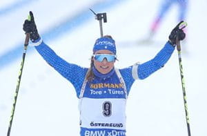 Dorothea Wierer vince la Coppa del Mondo di biathlon