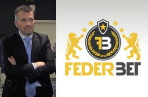 Francesco Baranca, segretario di Federbet, e il logo dell'associazione