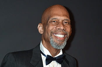 L'ex campione di basket NBA Kareem Abdul-Jabbar