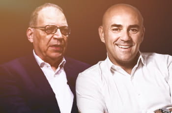 Giovanni Garrisi, ad di Stanleybet, e Fabio Schiavolin, ad Snaitech