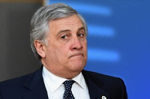 Antonio Tajani, presidente del Parlamento Europeo