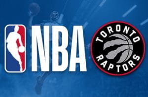 I loghi della NBA e dei Toronto Raptors