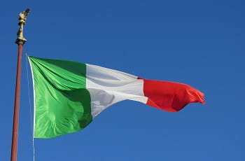 La bandiera dell’Italia