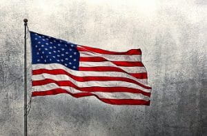 La bandiera degli USA