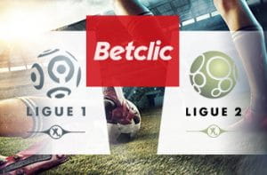 I loghi di Betclic e di Ligue 1 e Ligue 2