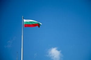 La bandiera della Bulgaria