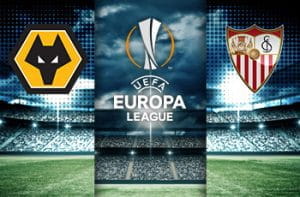 I loghi di Wolverhampton, Siviglia ed Europa League