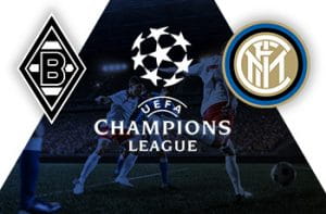 I loghi di Borussia Mönchengladbach, Champions League e Inter