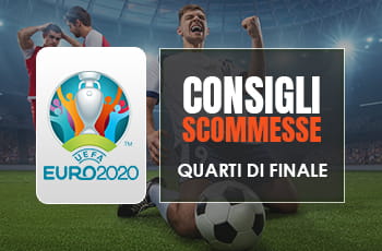 Consigli scommesse Euro 2020: pronostici quarti di finale