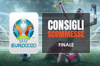 Pronostici finale Euro 2020: consigli scommesse