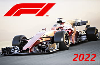 Vettura di Formula 1, logo F1 2022