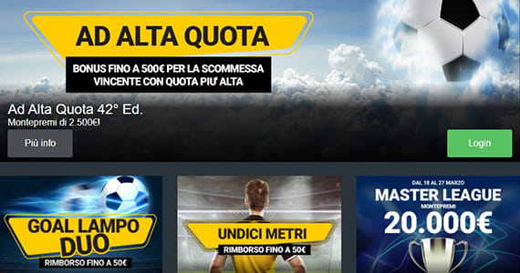 La promo scommesse Undici metri di Planetwin365