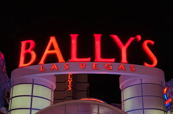 Facciata del Bally's di Las Vegas