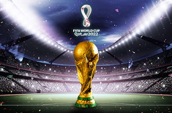 Coppa dei Mondiali, logo FIFA World Cup Qatar 2022