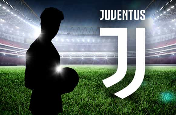 Sagoma di Cristiano Giuntoli, logo Juventus