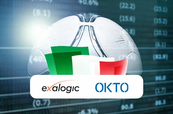 Logo Exalogic, logo Okto