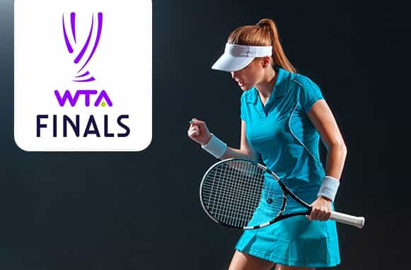 Giocatrice di tennis, logo WTA FInals