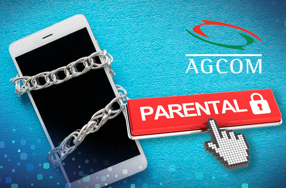 Parental control, logo AGCOM