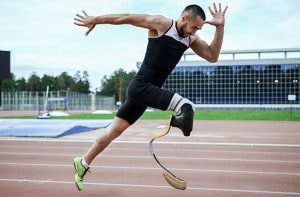 Paralympic sprinter