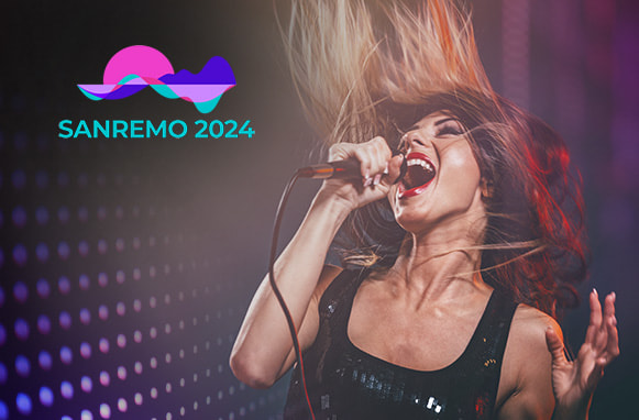 Cantante, logo Sanremo 2024