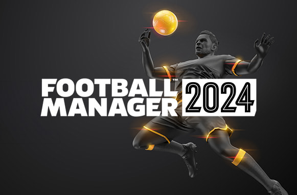 Videogioco calcio, logo Football Manager 2024