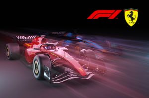 Formula 1 cars, Ferrari and F1 logo