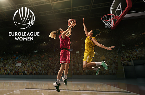Giocatrici di basket, logo Euroleague women