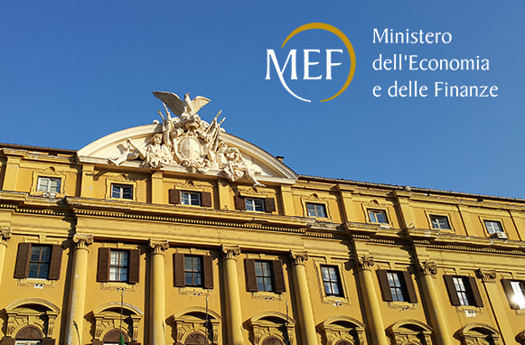 Palazzo e logo del MEF