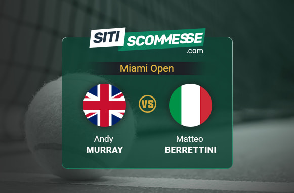 Pronostico Murray-Berrettini