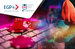 Elementi di gambling e betting con loghi EGP-FIPE