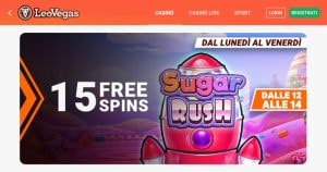 La promo casinò Lunch Time di LeoVegas