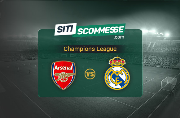 Pronostico Arsenal-Real Madrid