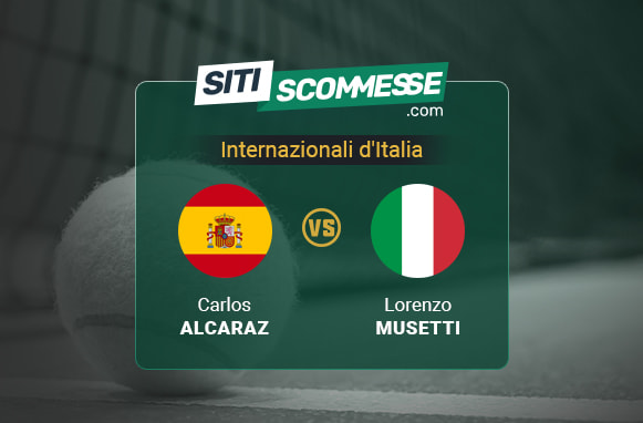 Pronostico Alcaraz-Musetti