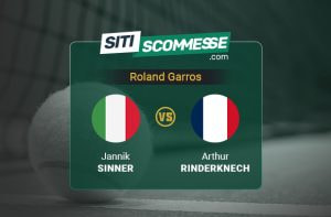 Jannik Sinner – Arthur Rinderknech