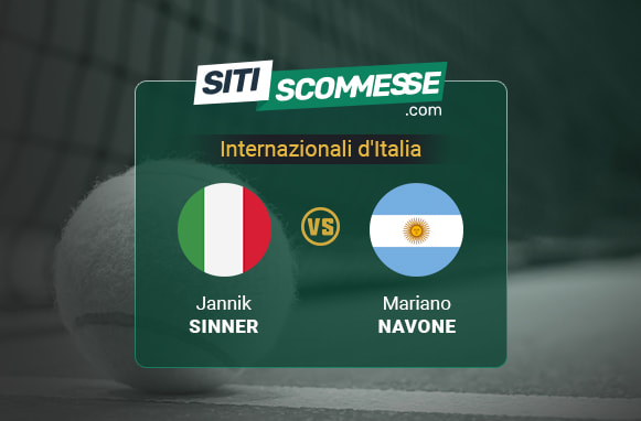 Pronostico Sinner-Navone