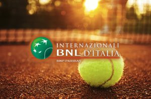 Pallina da tennis logo Internazionali d'Italia