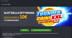 La promo casinò Slot della Settimana di Planetwin365