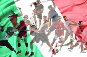Sportivi, bandiera italiana