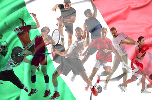 Sportivi, bandiera italiana